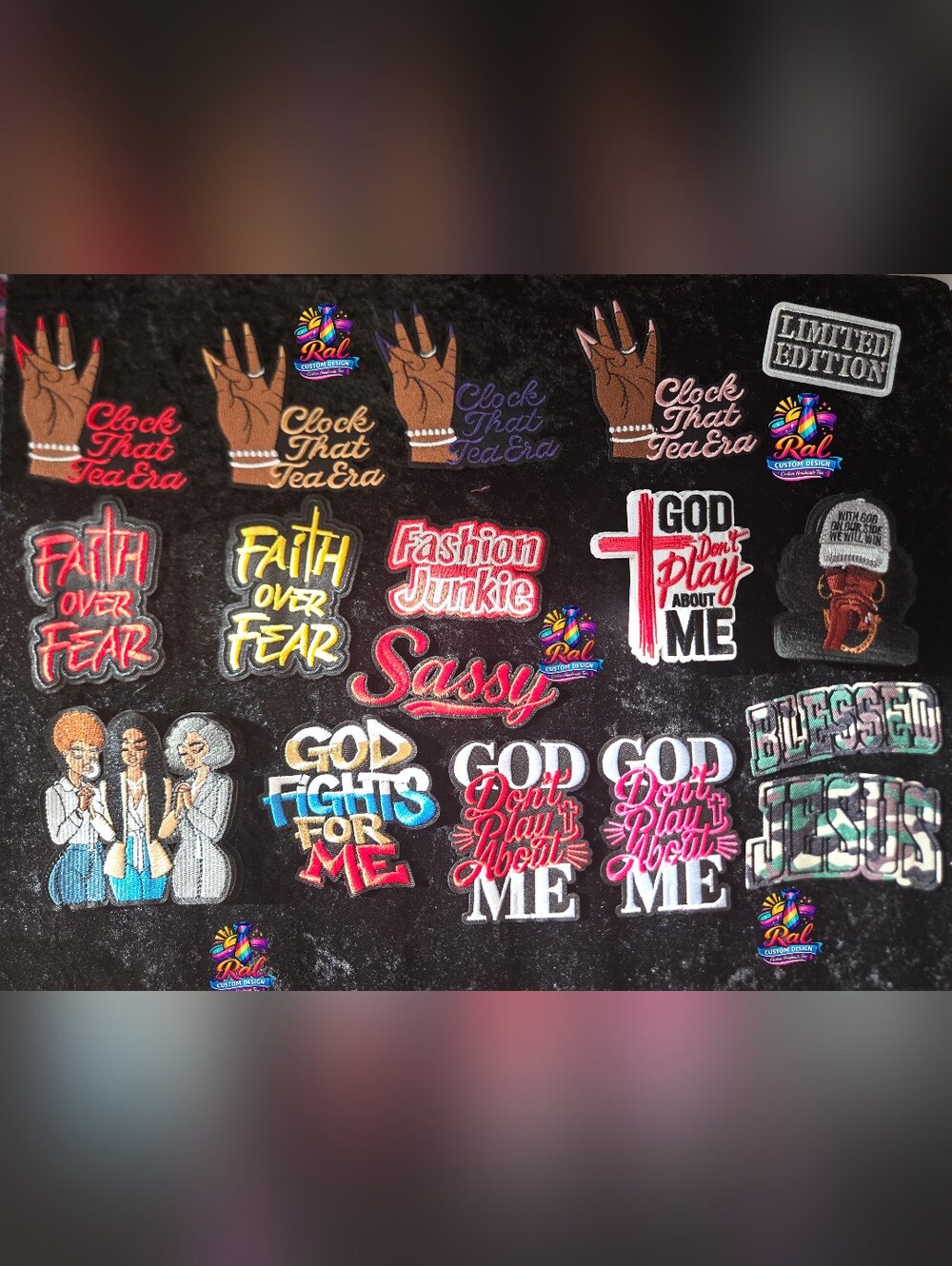 Hand Crafted Iron On Patches